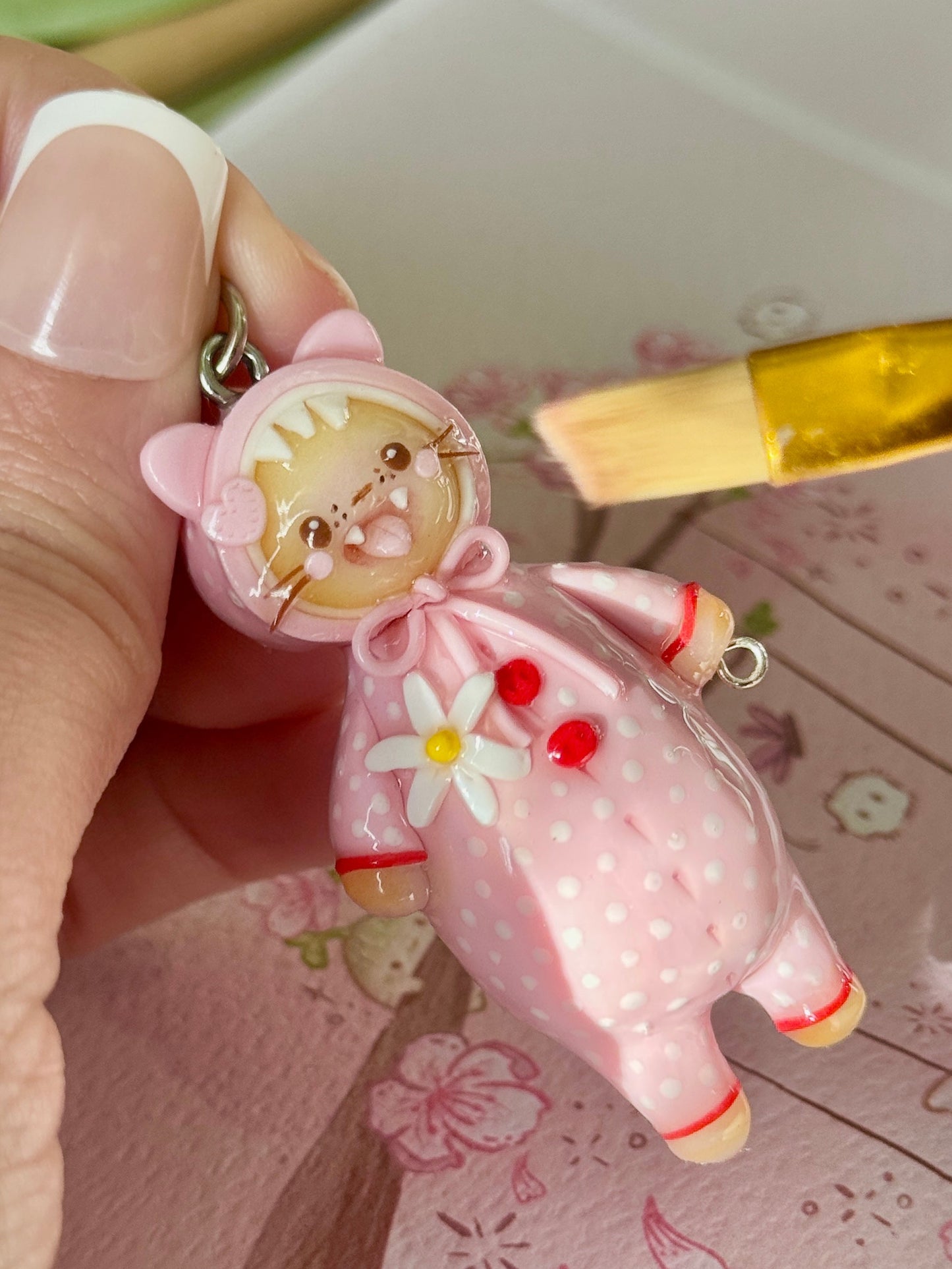 Kitty ππ onesie (bag charm)