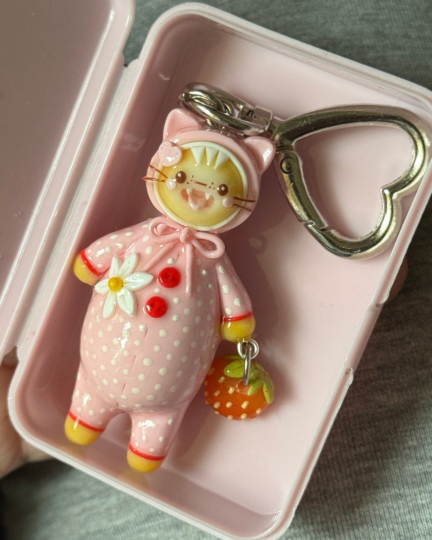 Kitty ππ onesie (bag charm)