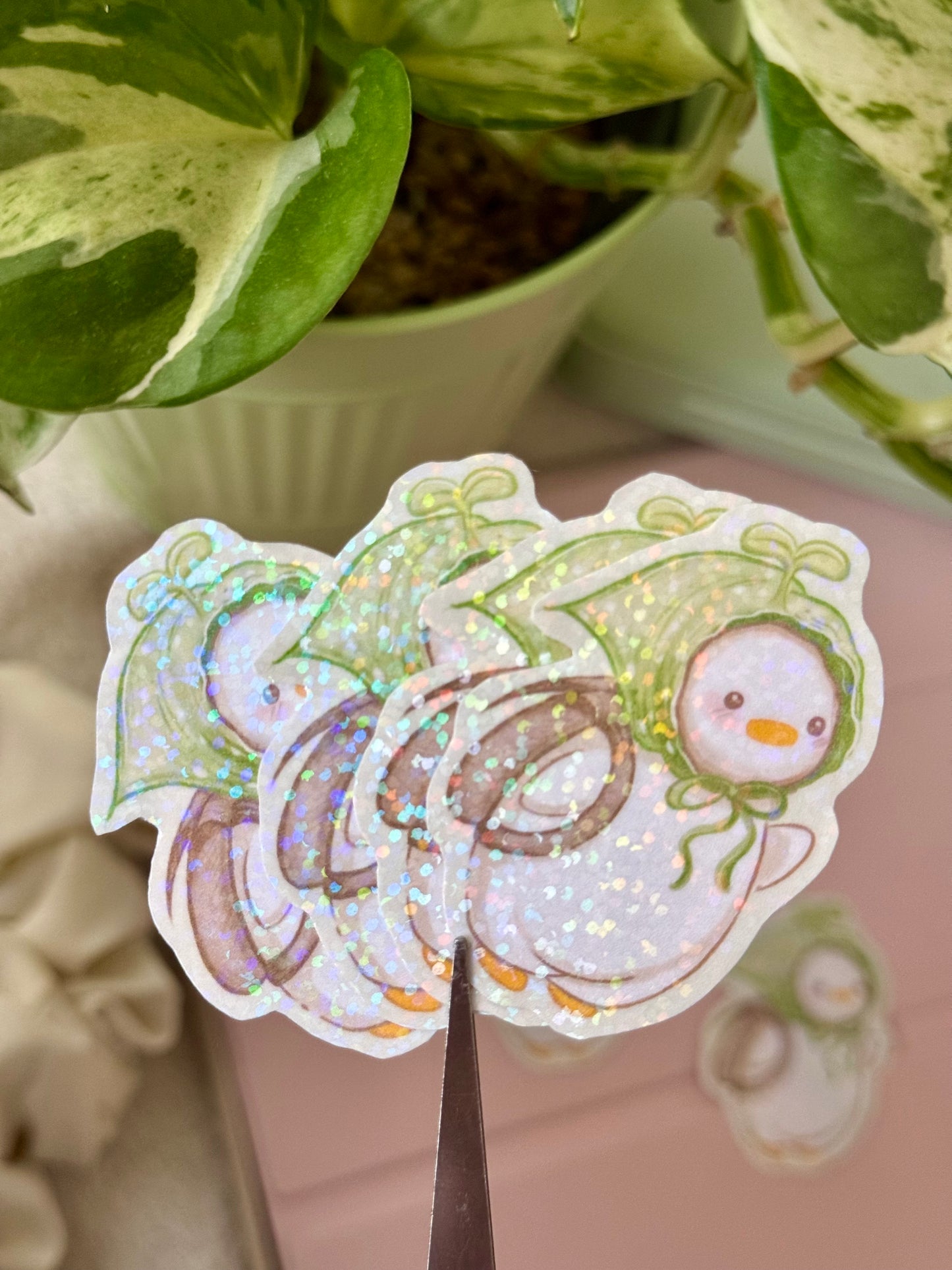 Goose the explorer 🌱🪿 sticker