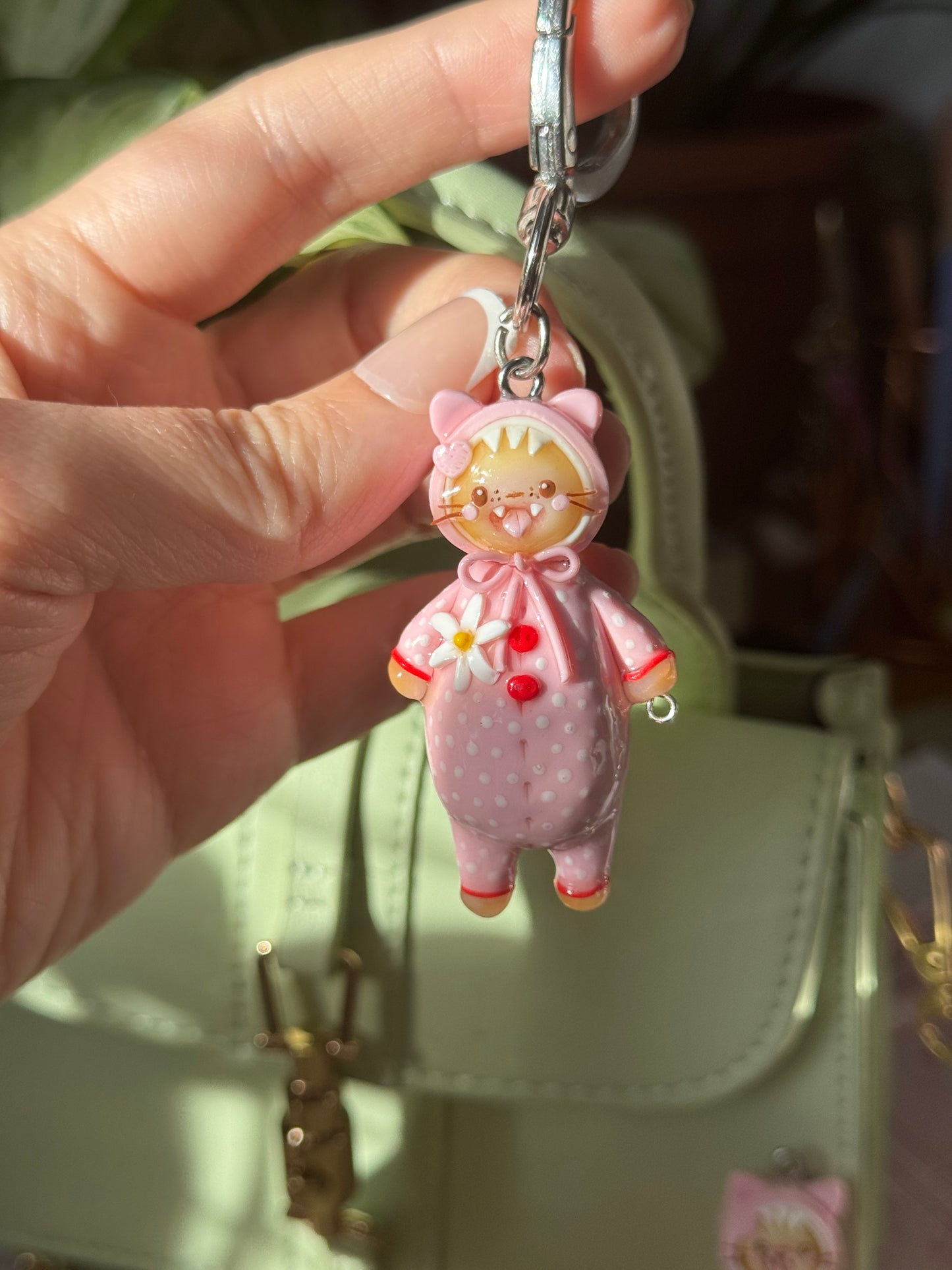 Kitty 🐈💗 onesie (bag charm)