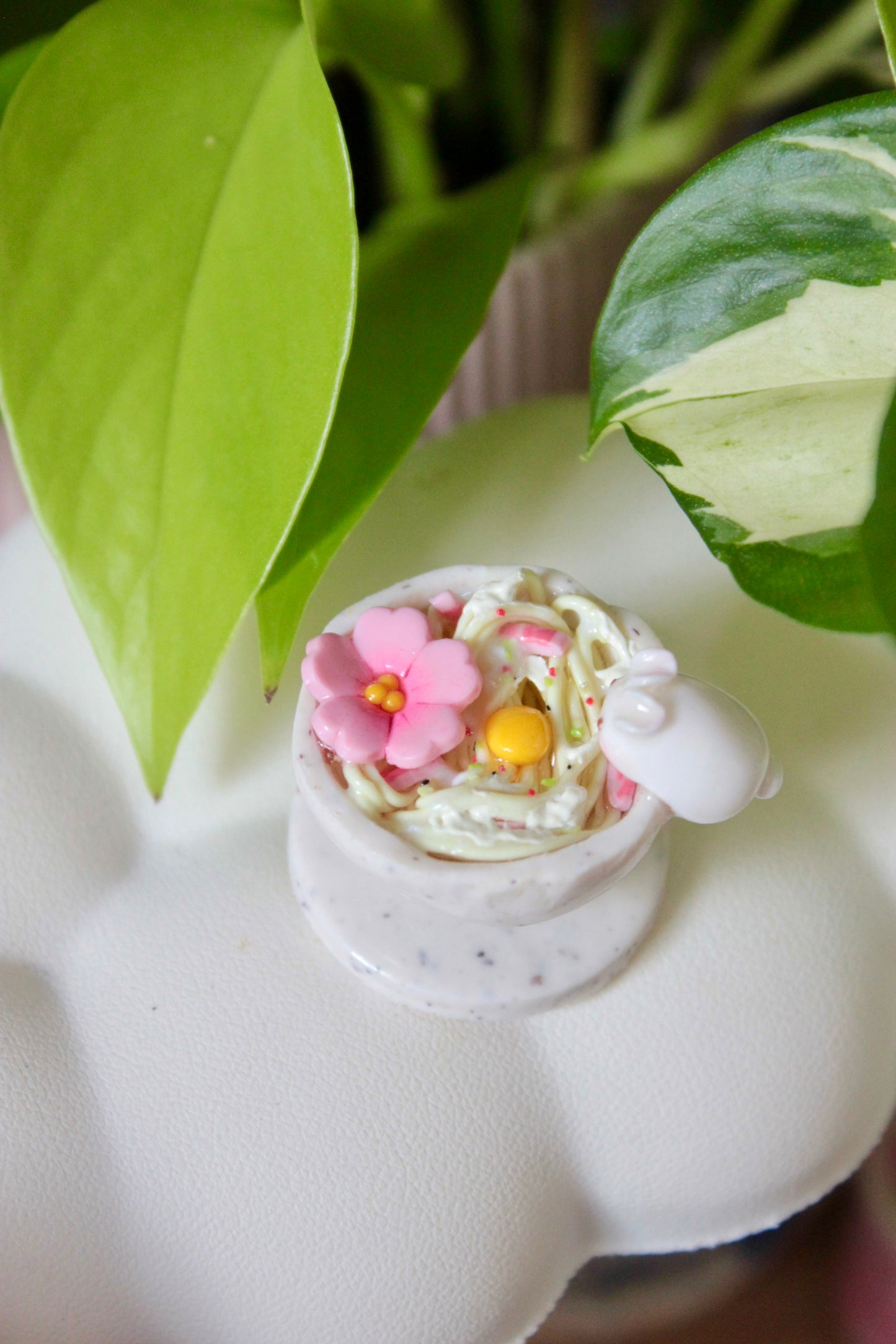 Sakura Carbonara bunny spinner