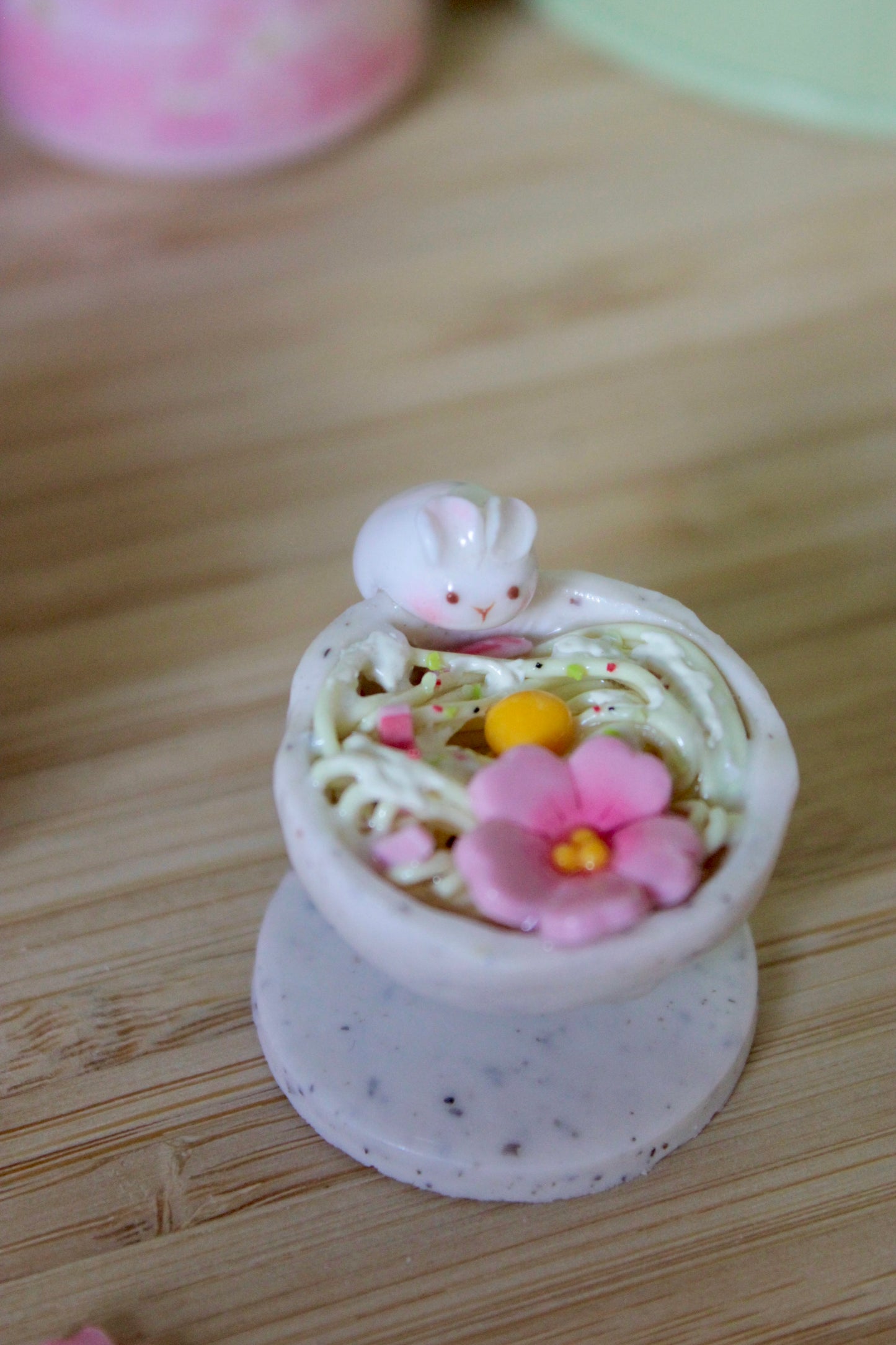 Sakura Carbonara bunny spinner