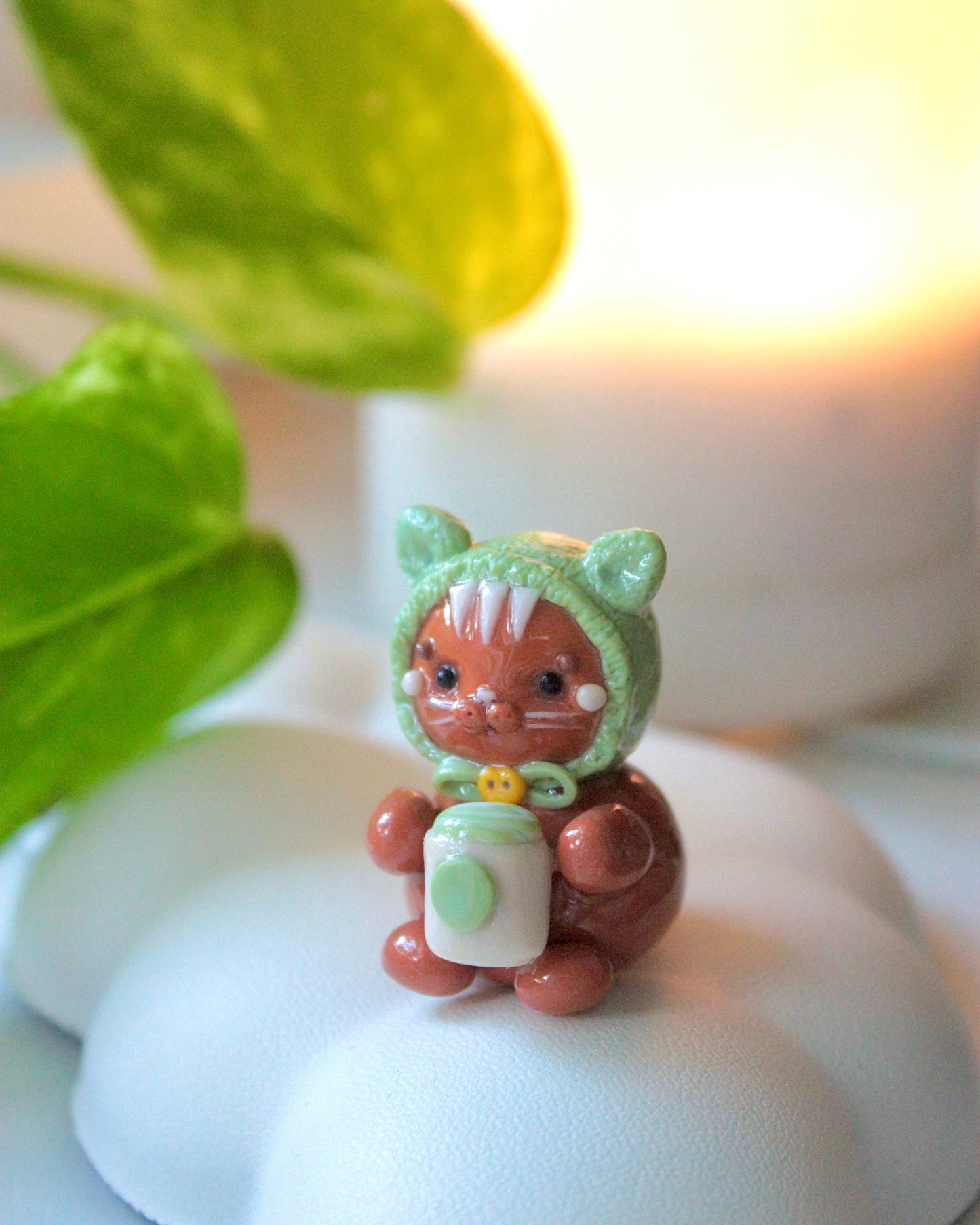 Matcha cat 🍵