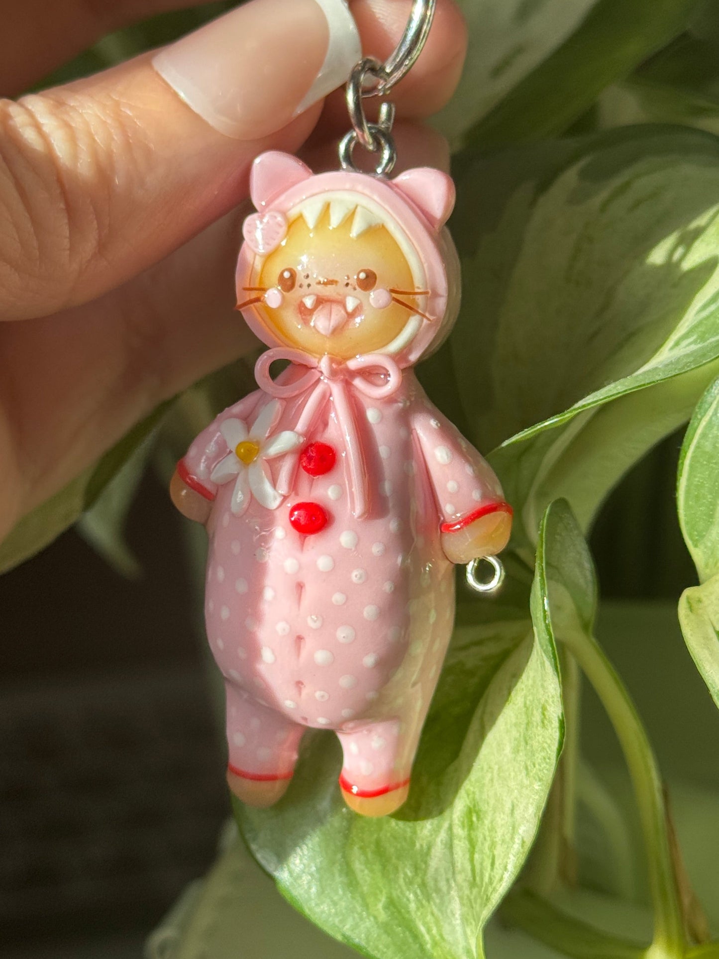 Kitty 🐈💗 onesie (bag charm)