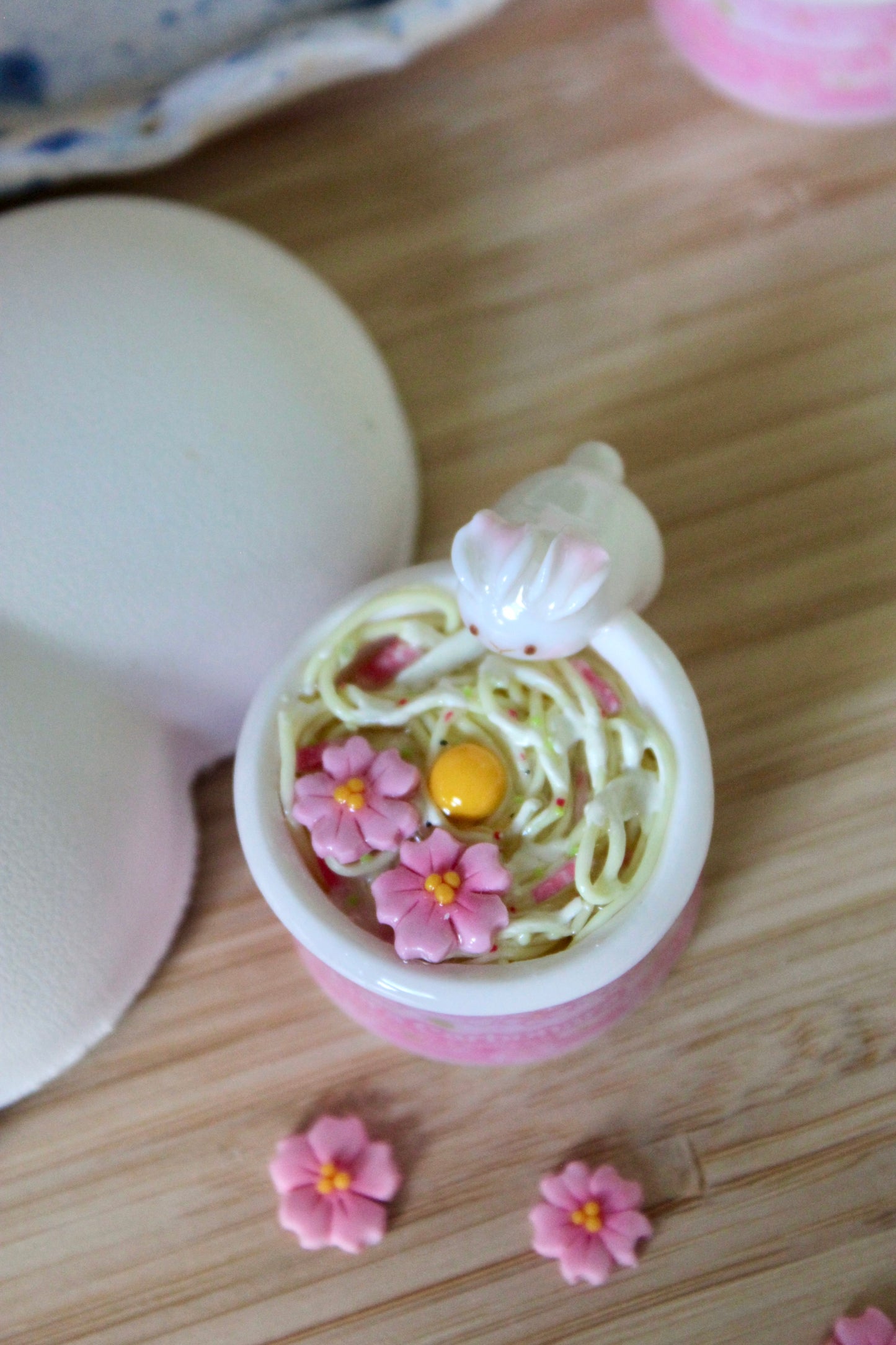 Sakura Carbonara bunny spinner