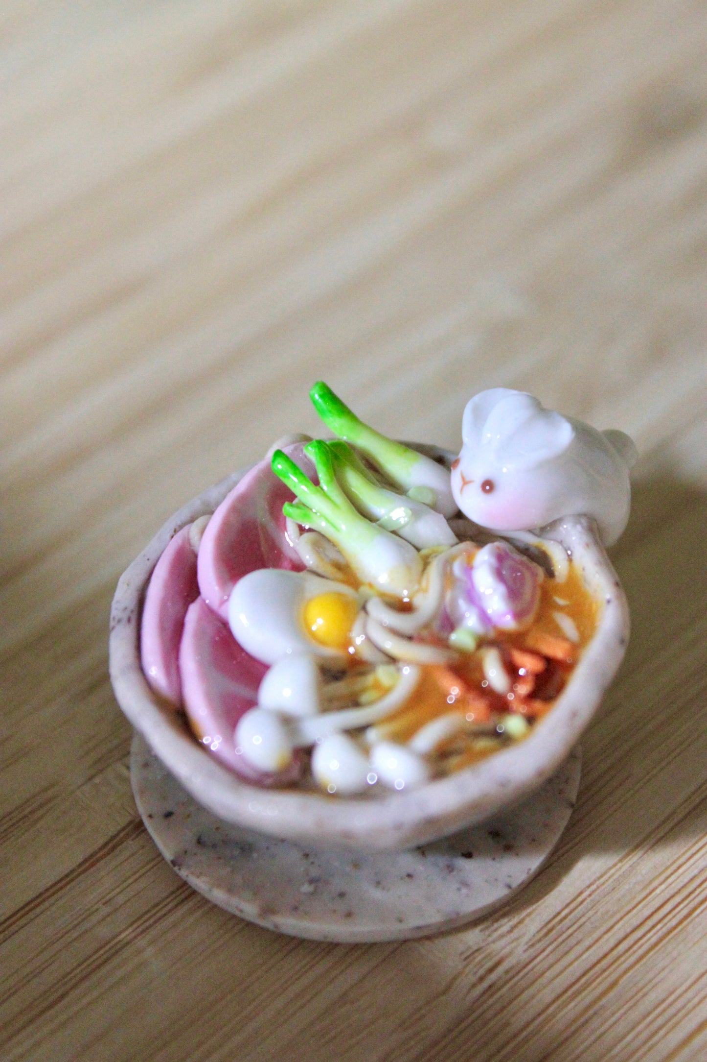 Ramen bunny spinner desk friend