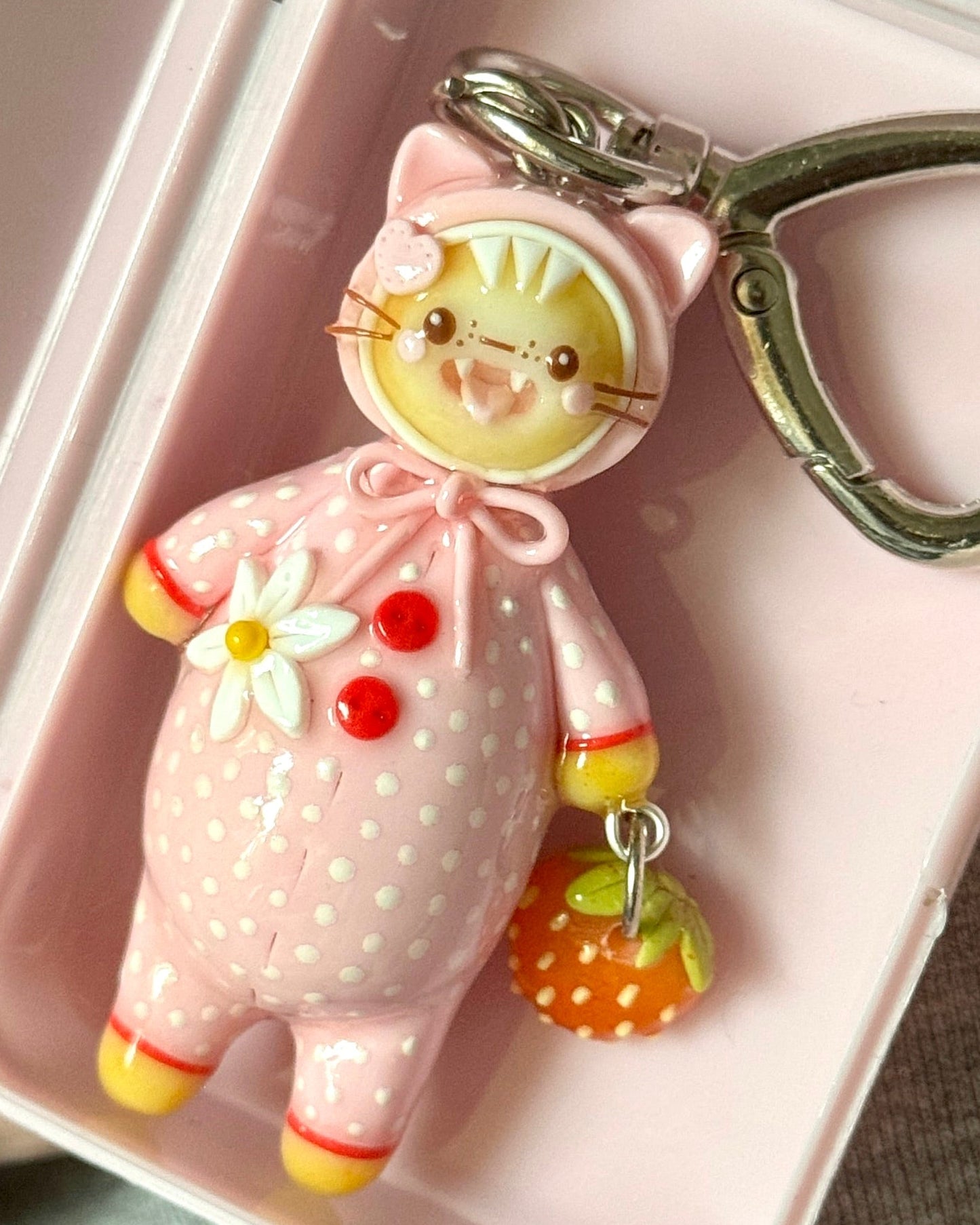 Kitty 🐈💗 onesie (bag charm)